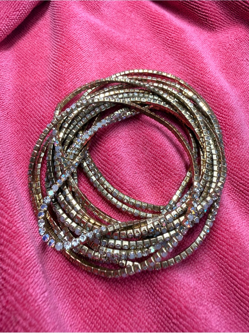 Aubrey Bracelet Stack Set in Iridescent